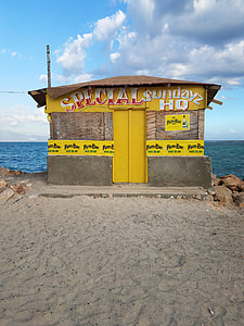 Beer Shack on the Beach in Kingston, Jamaica thumbnail