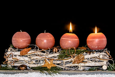 two lightened up candles thumbnail
