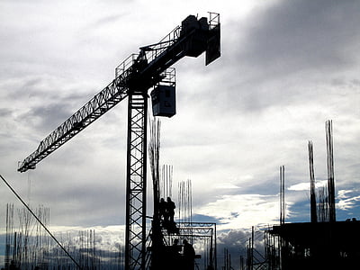 worms eye view photography of crane thumbnail