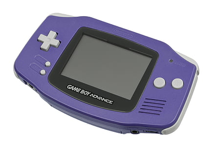 purple Game Boy Advance console thumbnail
