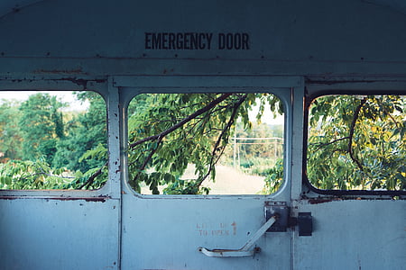 Emergency Door text above door thumbnail