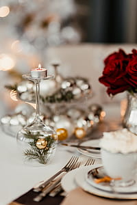 Silver Christmas decorations thumbnail