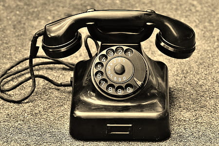Black Rotary Telephone thumbnail