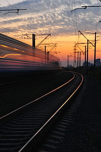 time-lapse photography of train thumbnail