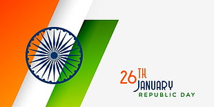 26th January Republic Day Of India Background Eps File Free