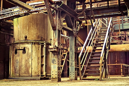 photo of gray steel stair thumbnail