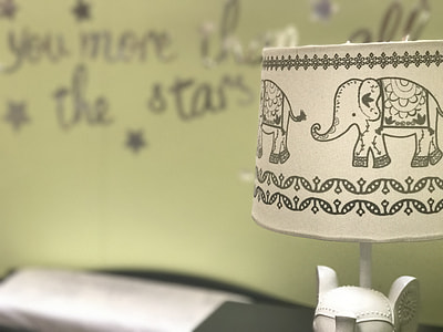 selective focus photography of table lamp thumbnail