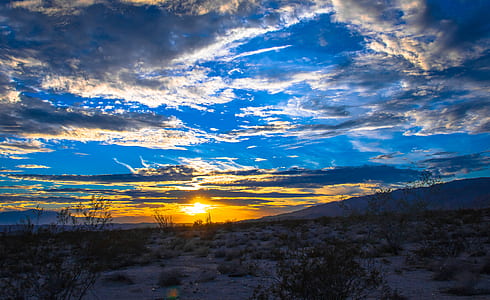 dawn, landscape, nature, sky thumbnail