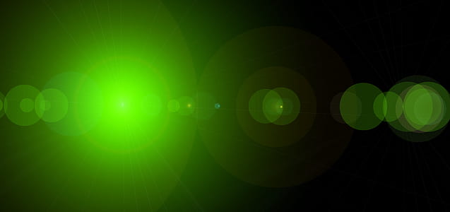 green bokeh lights thumbnail
