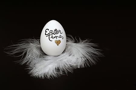 white and black Easter Time easter egg thumbnail