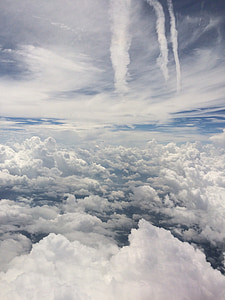 clouds under blue sky during daytime thumbnail