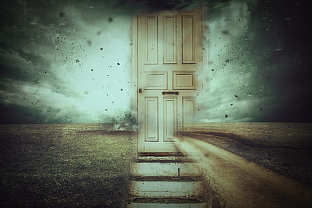 brown door illustration thumbnail