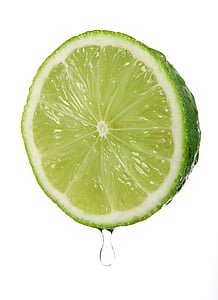 sliced green lime in macro shot photography thumbnail