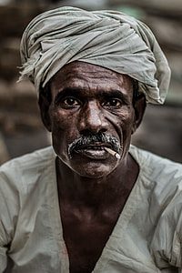 man smokes cigarette thumbnail