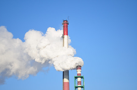 smoke coming out from industrial chimney thumbnail