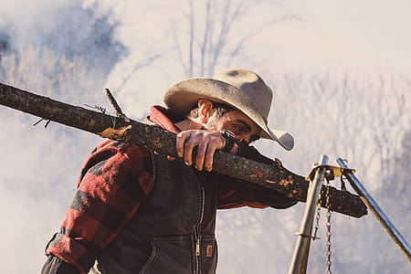 Photo of Man Wearing Cowboy Hat thumbnail