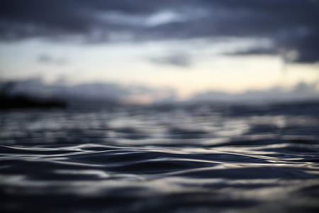 macro photography of a body of water thumbnail