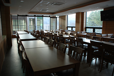 dining set indoor with glass windows thumbnail