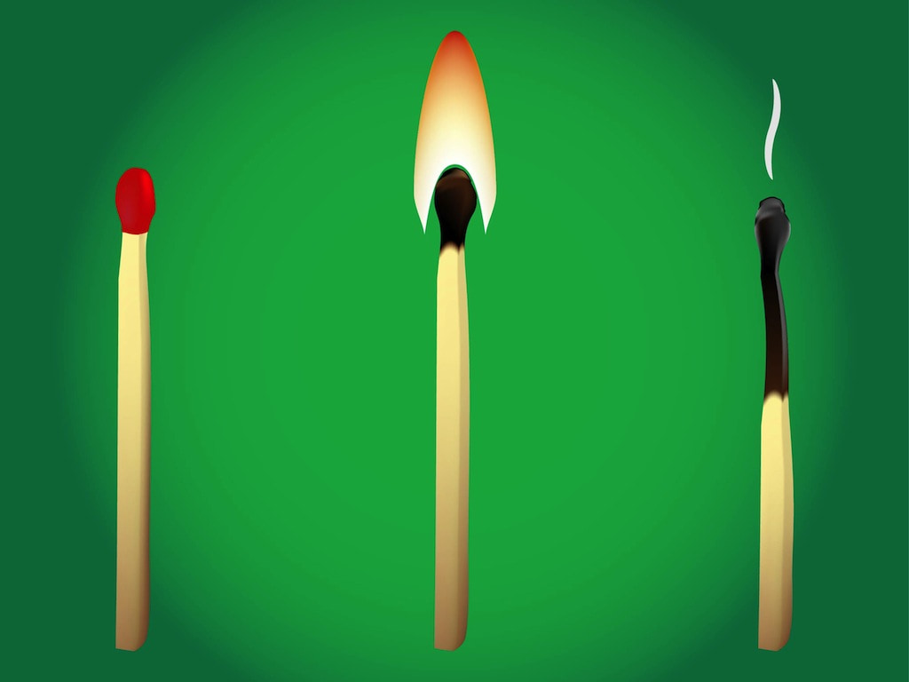 Burning Matches ai file