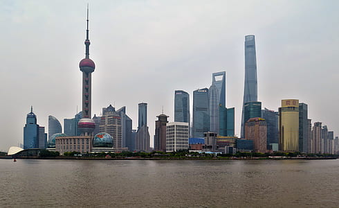 city, water, skyline, buildings thumbnail