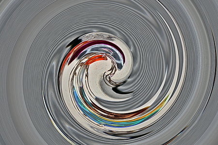 gray optical illusion wallpaper thumbnail