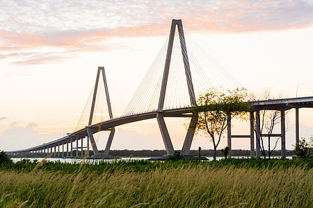 bridge during sunset thumbnail