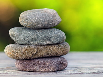selective focus photography of balance rock thumbnail
