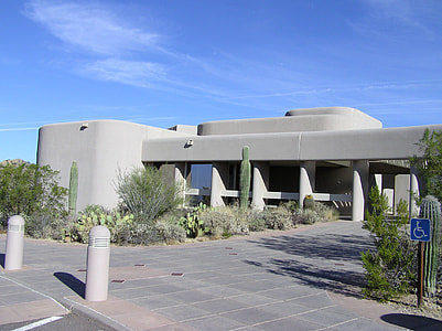 Visitor's Center at Saguaro National Park, Arizona thumbnail