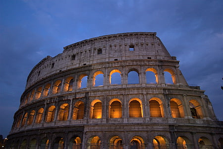 The Coliseum during sunset thumbnail