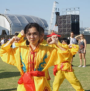 woman wearing yellow suit thumbnail