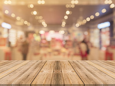 wood, lights, blur, bokeh thumbnail