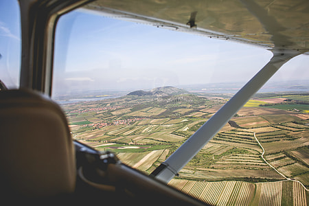 Pálava Hills (CZ) from the Plane thumbnail