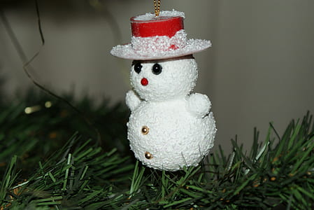 Snowman bauble thumbnail