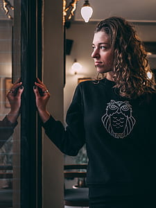 woman standing in front of mirror thumbnail