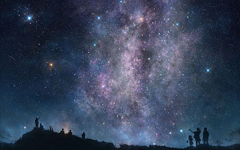 nebula digital wallpaper thumbnail