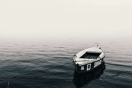 gray boat on body of water thumbnail