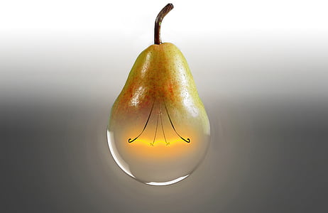 yellow and clear pear fruit thumbnail