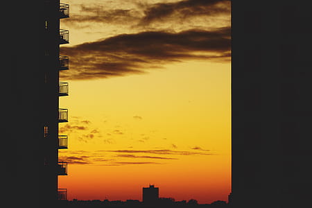 Photo Of High-rise Building During Golden Hour thumbnail