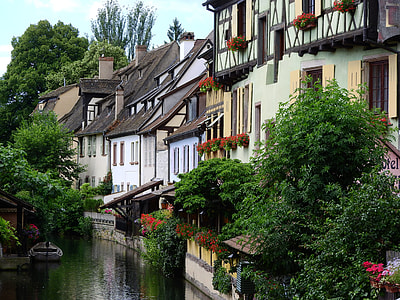 Canal, Half-Timbered Houses thumbnail