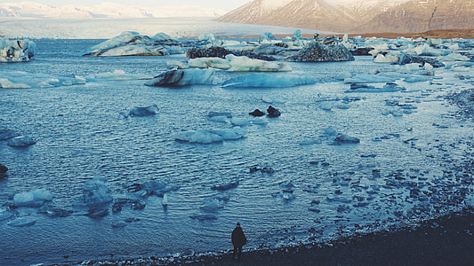 person standing on seashore during daytime thumbnail