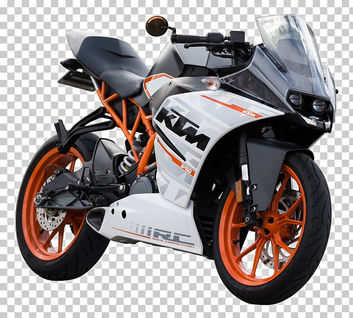 KTM 390 series KTM RC 390 Motorcycle High-definition television, bikes, white KTM RC250 sportbike PNG clipart