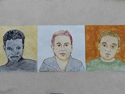 three portrait painting thumbnail