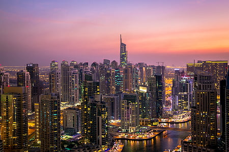aerial photo of city buildings thumbnail