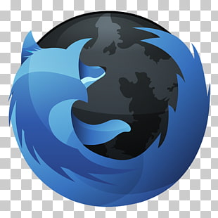 Computer world globe planet, HP Firefox, abstract PNG clipart