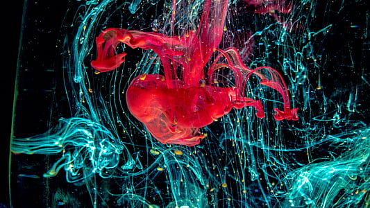 red and white time lamps art thumbnail