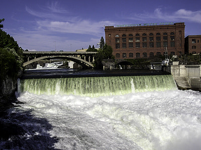 Monroe Street Dam in Spokane, Washington thumbnail
