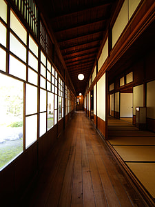 brown wooden hallway thumbnail