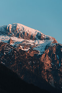 snow covered mountain photo thumbnail