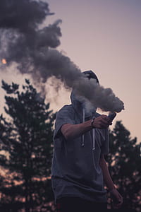 man holding smoke screen thumbnail