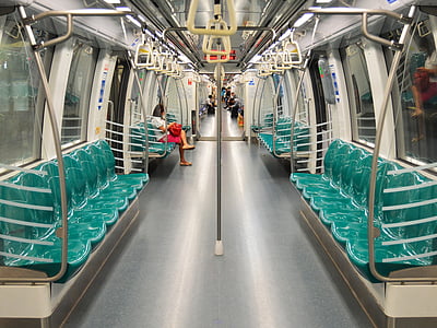 woman sitting inside train thumbnail
